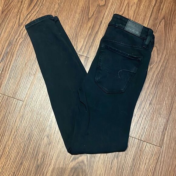 American eagle super stretch high-rise jegging• size 00 like new (1535) 1690 - Picture 11 of 12